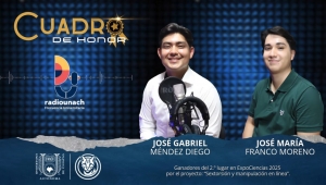 Cuadro de Honor: José María Franco Moreno y Josée Gabriel Méndez Diego