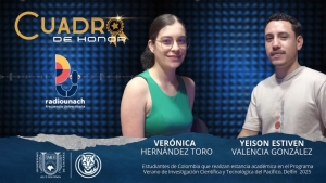 Cuadro de Honor: Verónica Hernández Toro y Yeison Valencia González