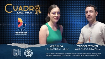 Cuadro de Honor: Verónica Hernández Toro y Yeison Valencia González