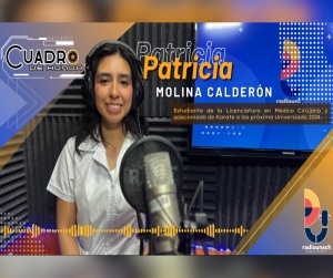 Cuadro de Honor: Patricia Calderón.
