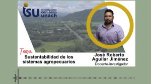 Investigación con sello UNACH: Dr. José Roberto Aguilar Jiménez