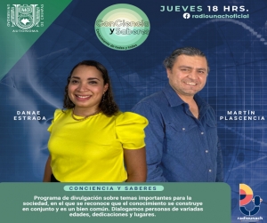 Conciencia y Saberes: Karla y Juan Pablo, “Redes interinstitucionales y grupos de trabajo académico”