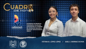 Cuadro de Honor: Verónica Hernández Toro y Yeison Valencia González