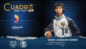 Cuadro de Honor: Omar Camacho Gómez